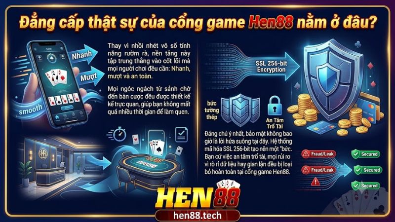 Giao diện chính của cổng game Hen88 hiện đại thao tác mượt mà Giao diện chính của cổng game Hen88 hiện đại thao tác mượt mà